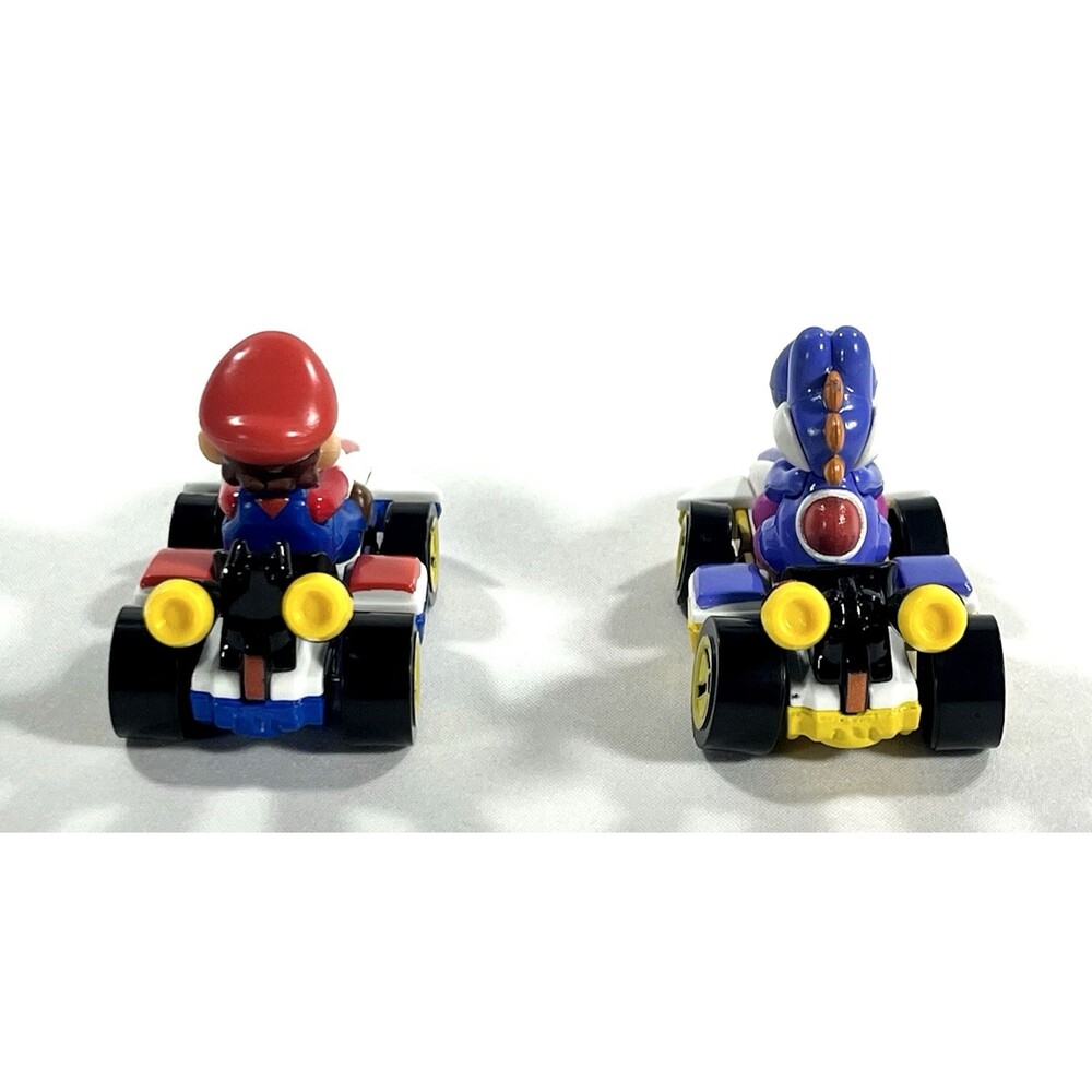 Mattel 2018 Nintendo Mario Kart Die-cast Toys Lot Of 2 Super Mario & Yoshi - Picture 4 of 8